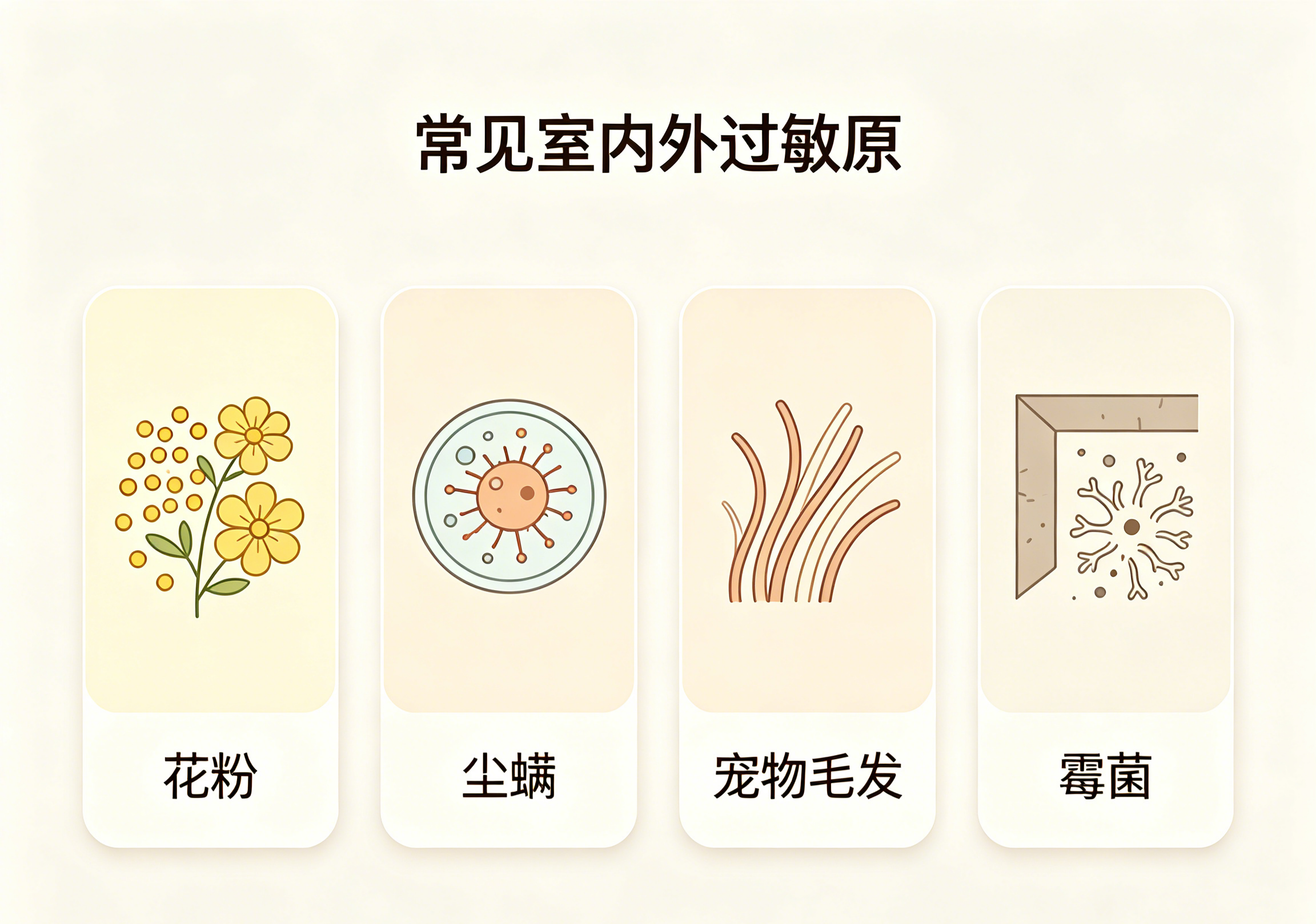 过敏性鼻炎高发,生活中常见的过敏原都有哪些?